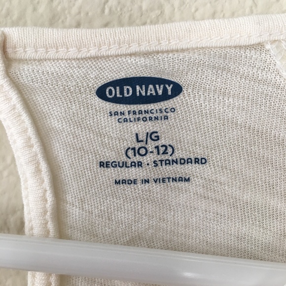 NWT Old Navy Shirt Lace Shoulders - Picture 3 of 3